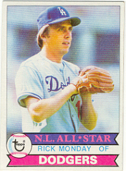 1979 Topps Baseball Cards      605     Rick Monday DP